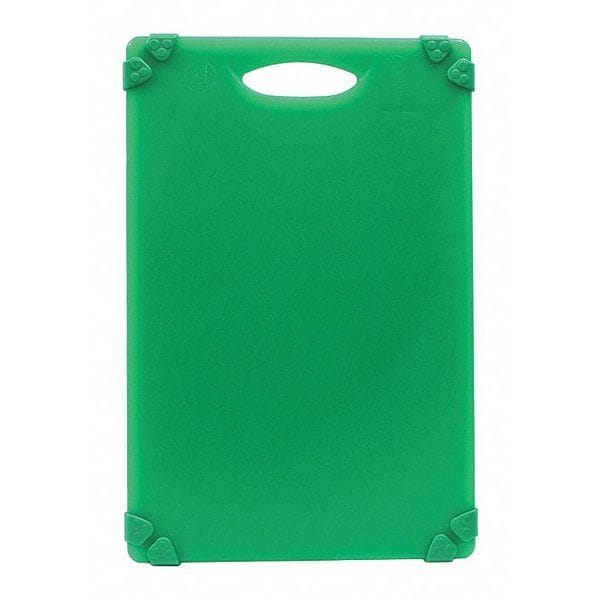 Tablecraft Grippy Cutting Board, Green, 18"X2"4"X.5" - CBG1824AGN