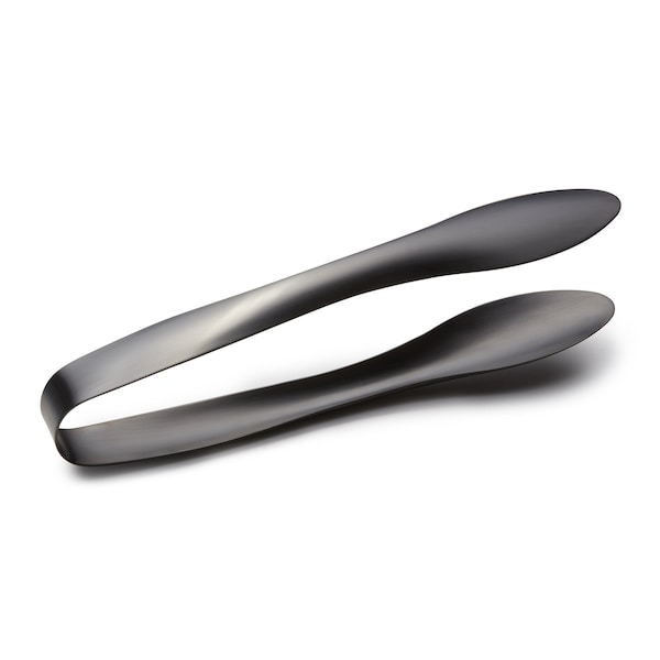 Bon Chef Ez Use Banquet Serving Tongs 6" - Black Matte - 9469BM