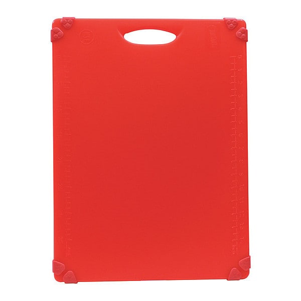 Tablecraft Grippy Cutting Board, Red, 15"X2"0"X.5" - CBG1520ARD
