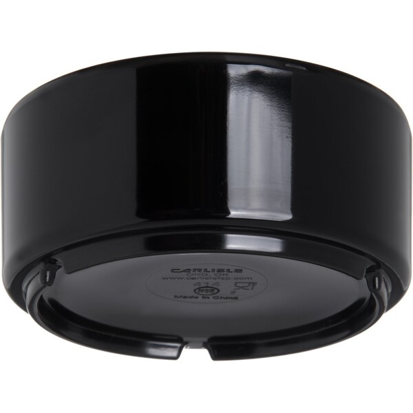 Carlisle Foodservice Mlmn Strgt-Side Ramekin, 4 oz., Blk, PK48 - 41403