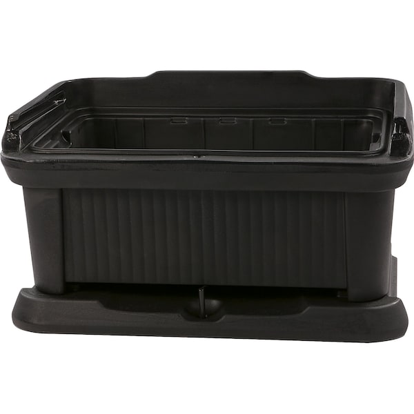 Carlisle Foodservice Slide N Seal Top Loader, 6", Blk - XT160003