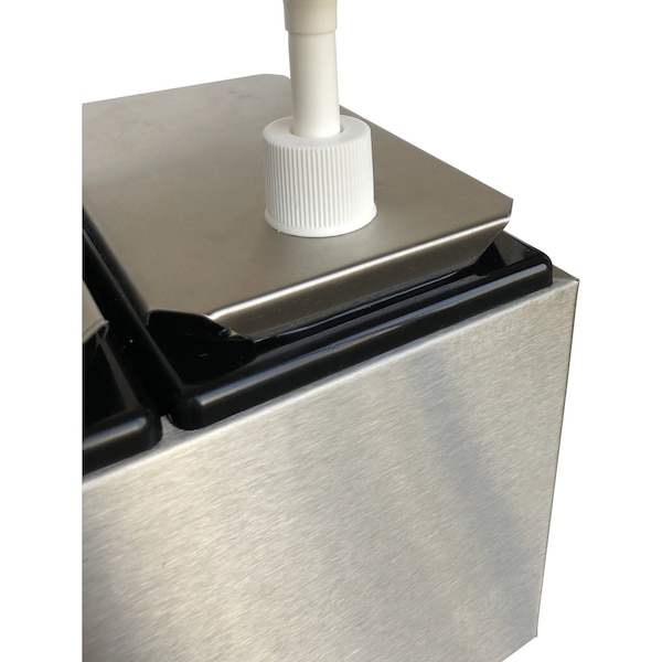Carlisle Foodservice Topping Rail w/4ea Standard Pumps/Jars - 38504