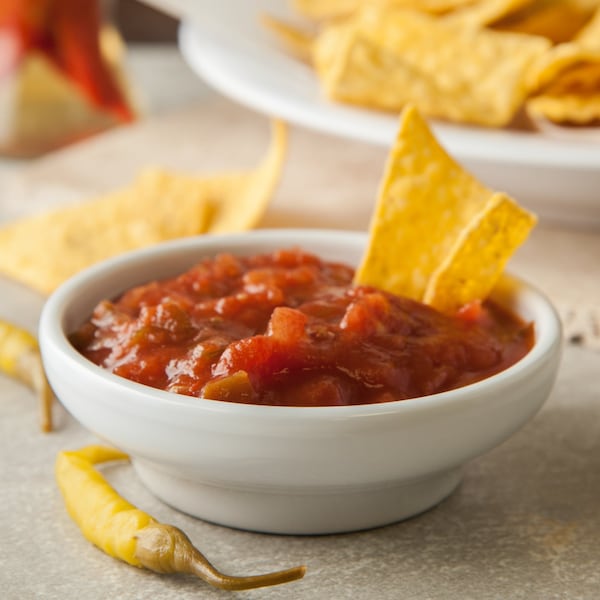 Carlisle Foodservice Melamine Salsa Dish Ramekn, 5 oz., Wt, PK48 - 087502