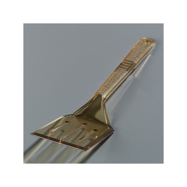Carlisle Foodservice Slotted Turner, 13-1/2", Amber, PK12 - 490013