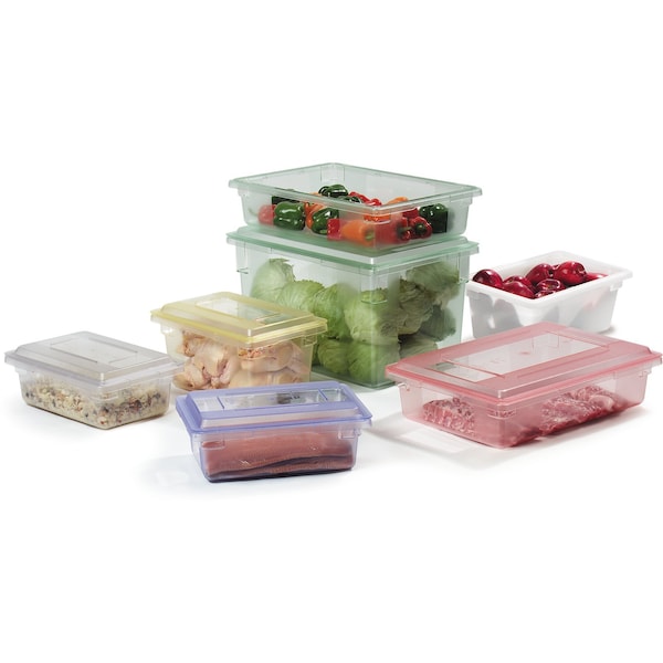 Carlisle Foodservice Storage Container Lid, 18"x12", Green, PK6 - 10617C09