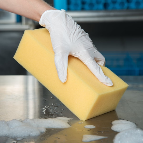 Carlisle Foodservice Extra Large Sponge, 8-1/4"x4-1/4", PK24 - 36550100