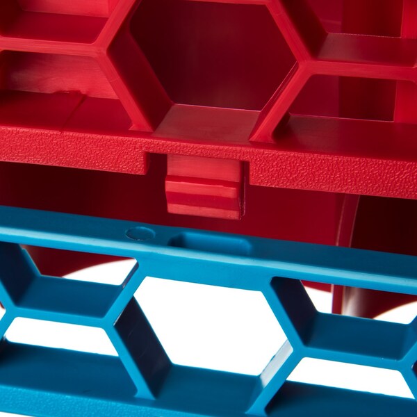 Carlisle Foodservice Long Glass Rack Ext, 30 Comp, Rd, PK4 - REW30LC05