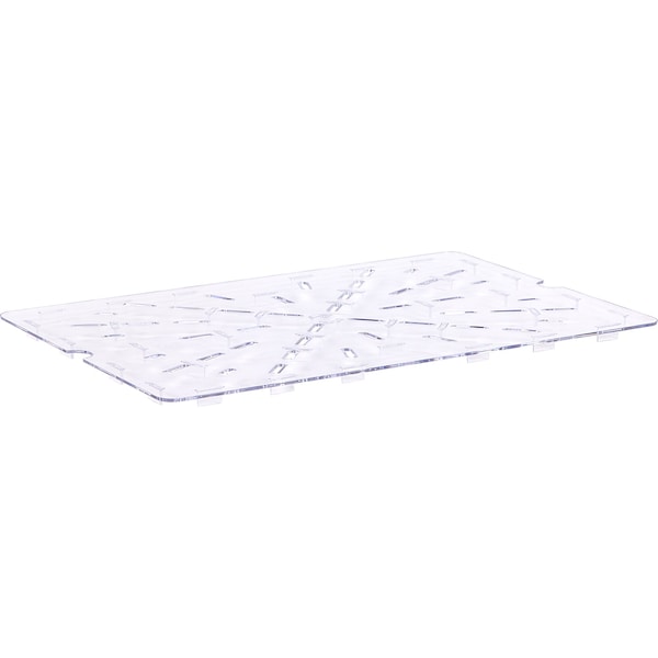 Carlisle Foodservice Drain Grate, Food Box PC, 26"x18", Clr, PK6 - 1062907