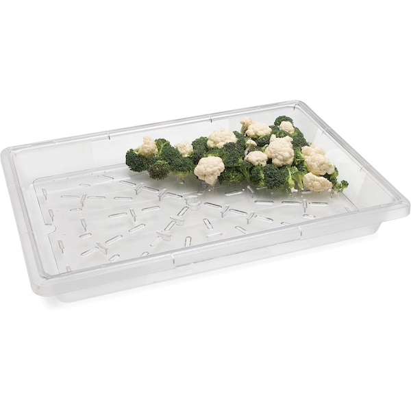Carlisle Foodservice Drain Grate, Food Box PC, 26"x18", Clr, PK6 - 1062907