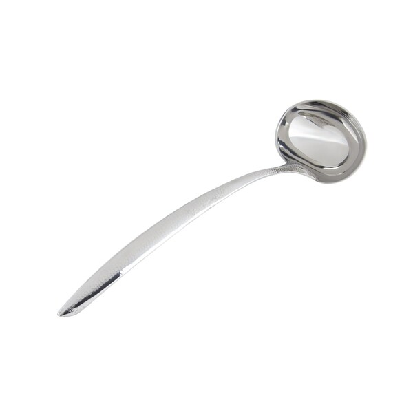 Bon Chef Ez Use Banquet Serving Ladle Hammer Finish   15" 6 Oz. - 9456HF