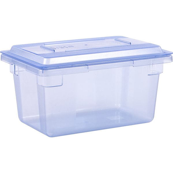 Carlisle Foodservice Strge Container, 5 gal., 18x12x9", Blue, PK6 - 10612C14