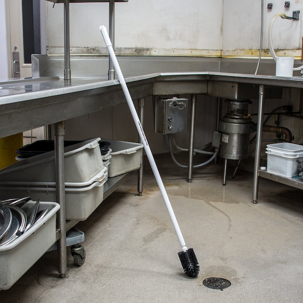 Carlisle Foodservice Plastic Floor Drain Handle, 48", PK12 - 4023700