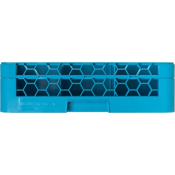 Carlisle Foodservice Glass Rack w/1 Ext 5.56", Blu, 9 Comp PK4 - RG9-114