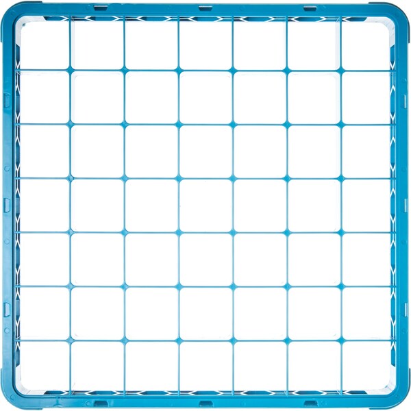 Carlisle Foodservice Dvde Glss Rack Ext, 1.78", Blu, 49 Comp, PK6 - RE4914