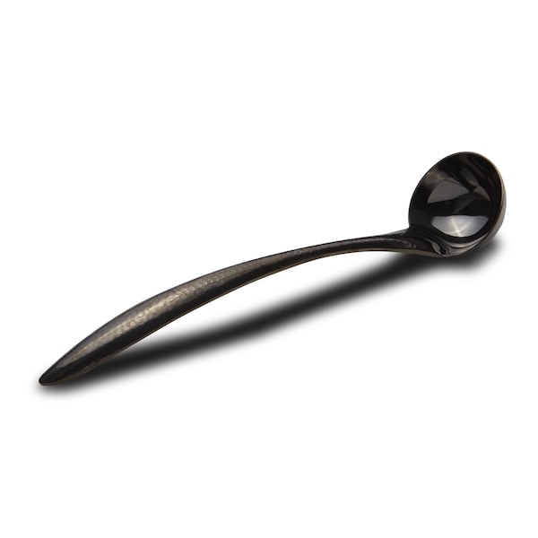 Bon Chef Ez Use Banquet Serving Sauce Ladle Hammer Finish 10" 1 Oz - Black - 9462HFB