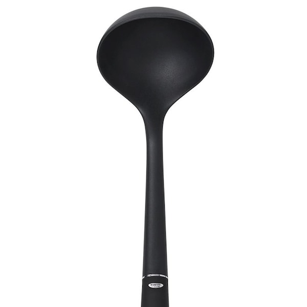 Good Grips Non-Stick Ladle, 13 in OAL, Nylon, Black - 1190800
