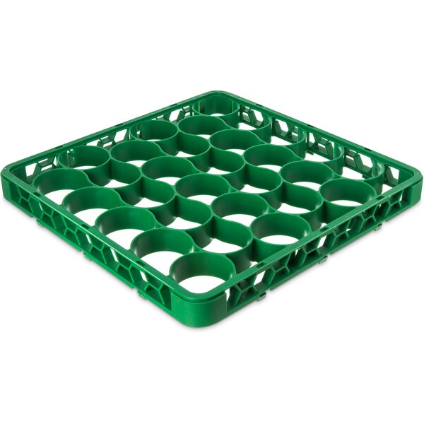 Carlisle Foodservice Shrt Glass Rack Ext, 30 Comp, Grn, PK6 - REW30SC09