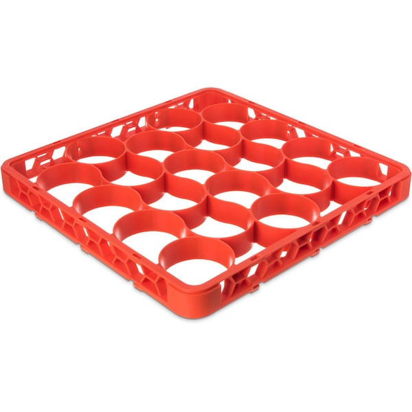 Carlisle Foodservice Shrt Glass Rack Ext, 20 Comp, Org, PK6 - REW20SC24