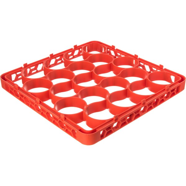 Carlisle Foodservice Shrt Glass Rack Ext, 20 Comp, Org, PK6 - REW20SC24