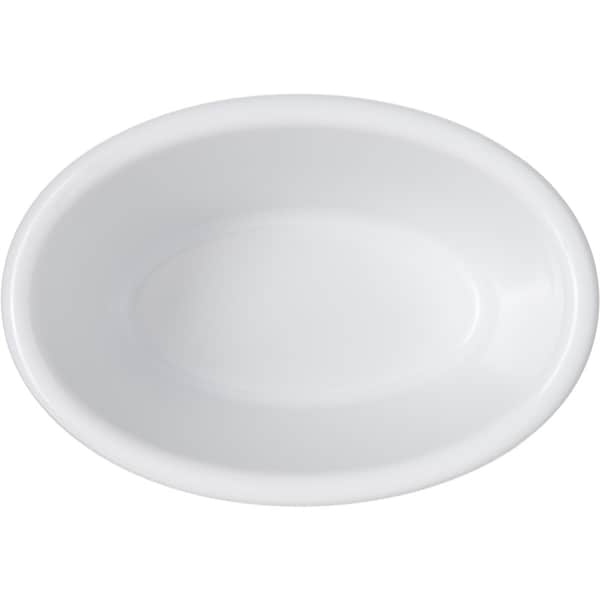 Carlisle Foodservice Mlmn Smooth Ovl Ramekin, 4 oz., Wt, PK48 - S31402