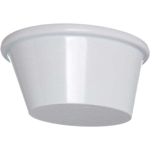 Carlisle Foodservice Mlmn Smooth Ovl Ramekin, 4 oz., Wt, PK48 - S31402