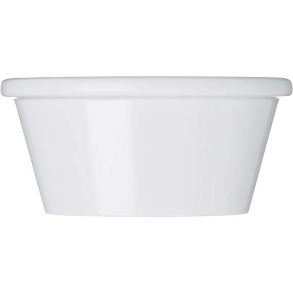 Carlisle Foodservice Mlmn Smooth Ovl Ramekin, 4 oz., Wt, PK48 - S31402