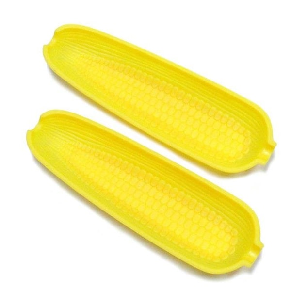Chef Craft Chef Craft 6157598 8.25 in. Chef Craft Corn Cob Dishes- pack of 3 - 6157598