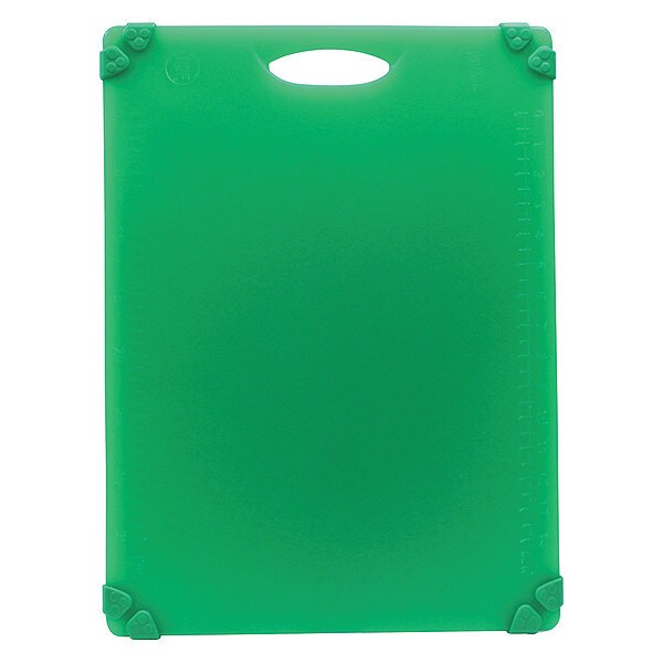 Tablecraft Grippy Cutting Board, Green, 15"X2"0"X.5" - CBG1520AGN