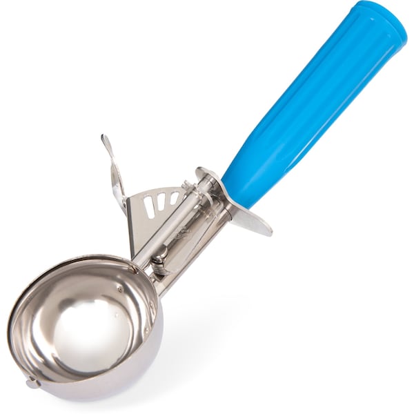 Carlisle Foodservice SS Disher Scoop No 16, 2.75 oz., Blu, PK12 - 60300-16