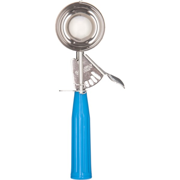 Carlisle Foodservice SS Disher Scoop No 16, 2.75 oz., Blu, PK12 - 60300-16