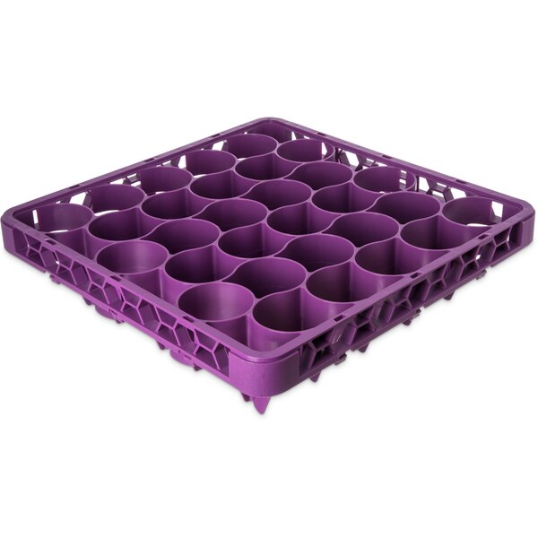 Carlisle Foodservice Long Glass Rack Ext, 30 Comp, Lavender, PK4 - REW30LC89
