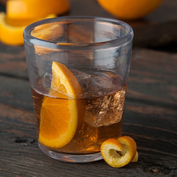 Carlisle Foodservice Mingle Dbl Old Fashion, 14 oz., Clr, PK12 - MIN544007