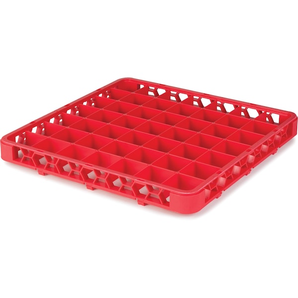 Carlisle Foodservice Dvde Glss Rack Ext, 1.78", Rd, 49 Comp, PK6 - RE49C05