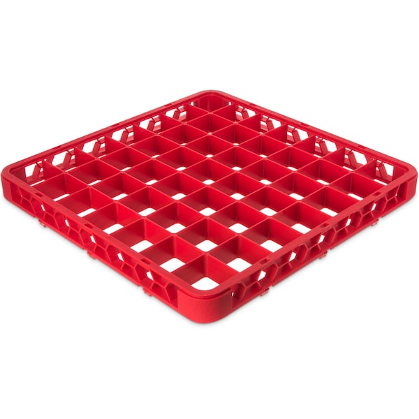 Carlisle Foodservice Dvde Glss Rack Ext, 1.78", Rd, 49 Comp, PK6 - RE49C05