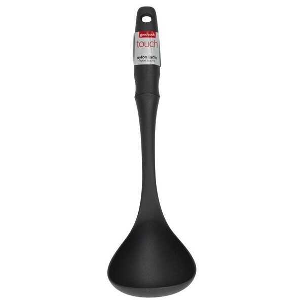 Goodcook Ladle, 14 in OAL, Nylon, Black - 20303