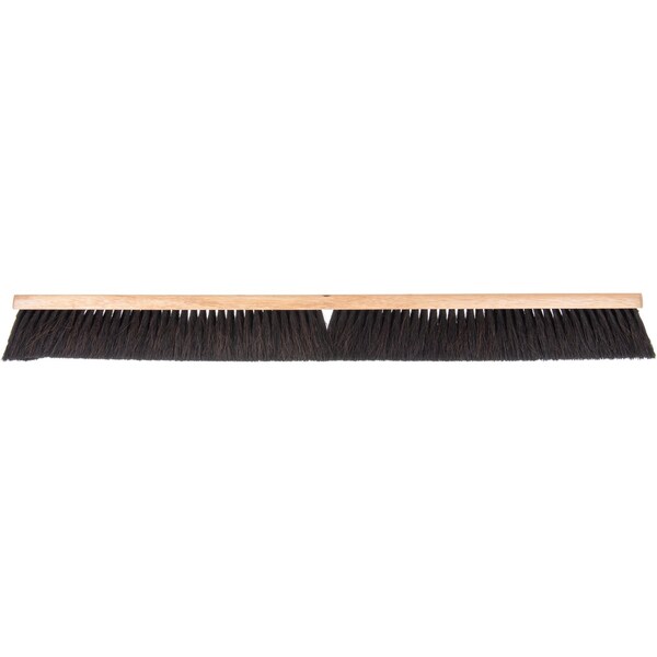 Carlisle Foodservice Horsehair Blend Sweep, 36", Blk, PK6 - 4504303