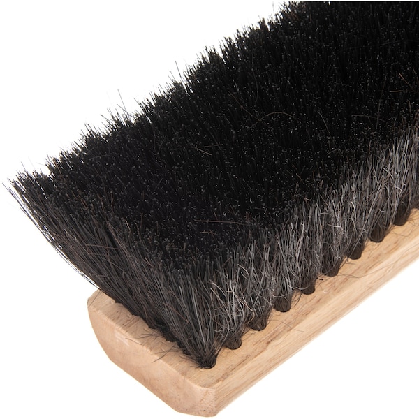 Carlisle Foodservice Horsehair Blend Sweep, 36", Blk, PK6 - 4504303