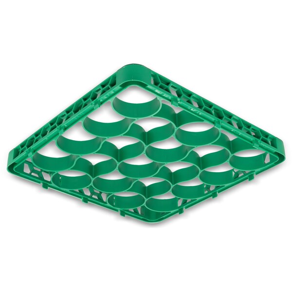 Carlisle Foodservice Shrt Glass Rack Ext, 20 Comp, Grn, PK6 - REW20SC09