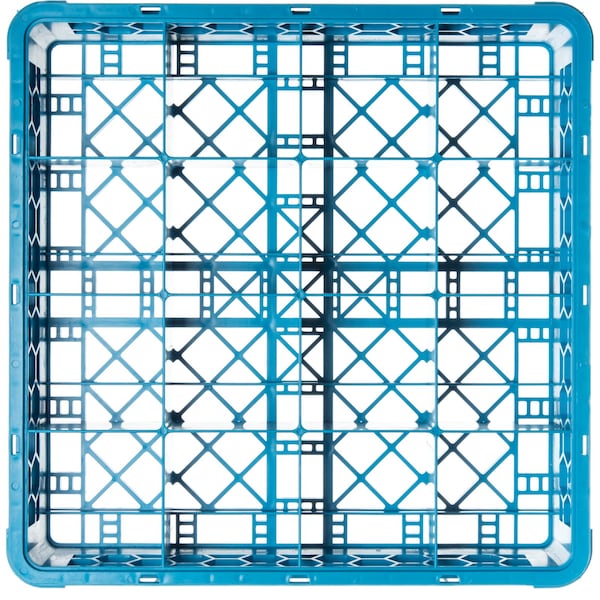 Carlisle Foodservice Tilted Cup Rack 16 Comp, Blu, PK6 - RC1614