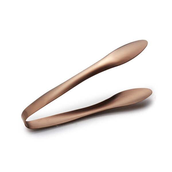 Bon Chef Ez Use Banquet Serving Tongs 6" - Rose Gold Matte - 9469RGM