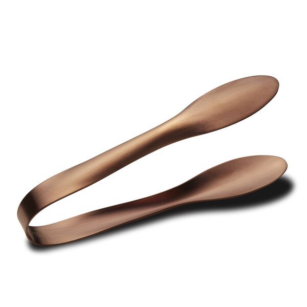 Bon Chef Ez Use Banquet Serving Tongs W/Hollow Cool Handle 9-1/4" - Rose Gold Matte - 9461RGM