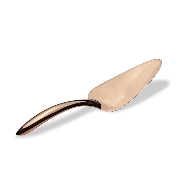 Bon Chef Ez Use Banquet Pastry Server W/Hollow Cool Handle 10-1/4" - Rose Gold - 9465RG