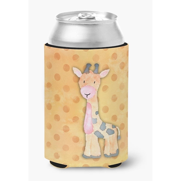 Carolines Treasures Polkadot Griaffe Watercolor Can or Bottle Hugger - BB7373CC