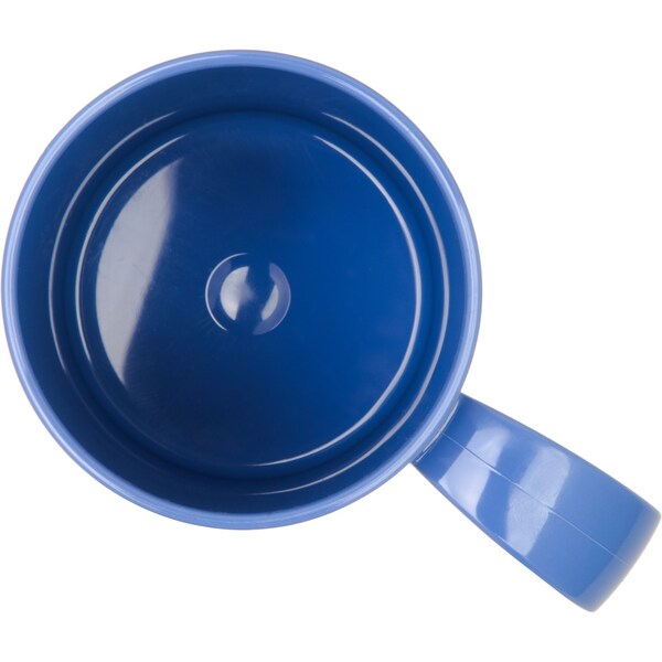 Carlisle Foodservice Mug, 8 oz., Blue, PK12 - 4306614