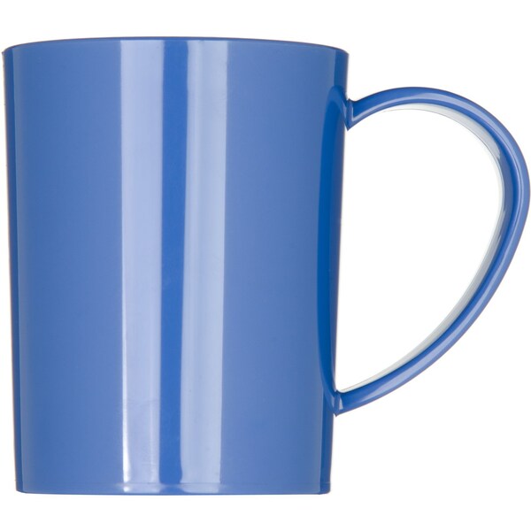 Carlisle Foodservice Mug, 8 oz., Blue, PK12 - 4306614