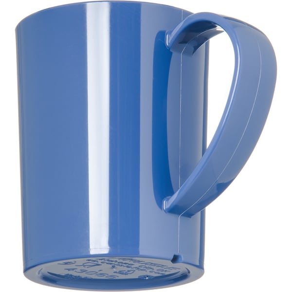 Carlisle Foodservice Mug, 8 oz., Blue, PK12 - 4306614