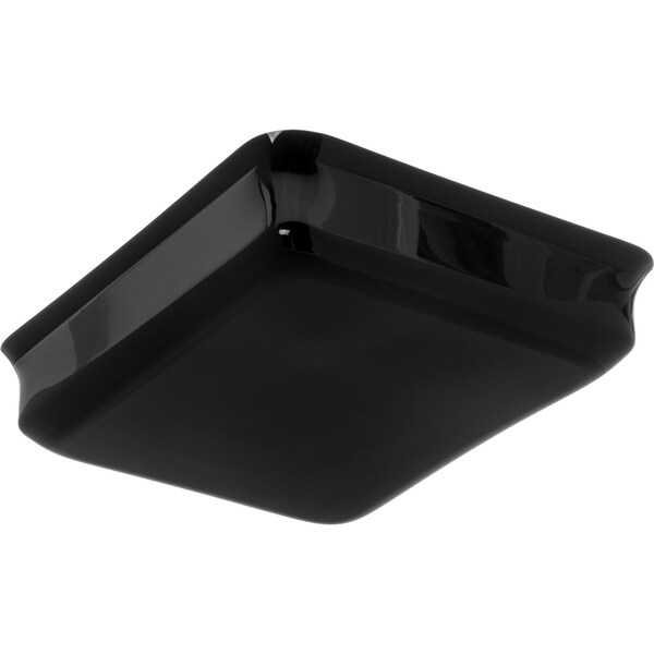 Carlisle Foodservice Rect Crock, 10 lb., Blk, PK4 - 882103