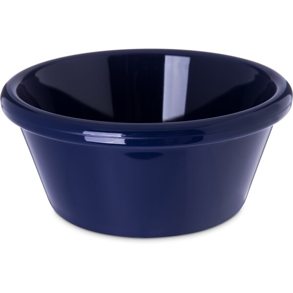 Carlisle Foodservice SAN Smooth Ramekin, 6 oz., Blue, PK48 - 4312660