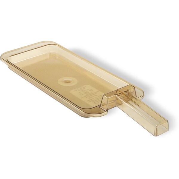 Carlisle Foodservice Custom HH Lid w/Handle, 1/3, PK8 - 10458H13