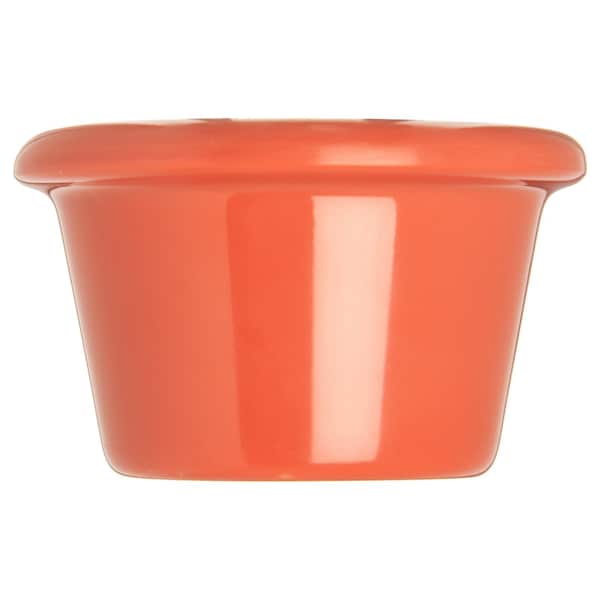 Carlisle Foodservice Melamine Smooth Ramekin, 1.5 oz., Orn, PK48 - S27552